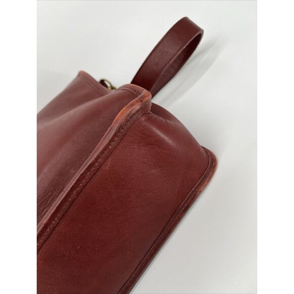 Coach Briefcase Vintage Morgan Cordovan Gloved Leather Messenger Laptop - Picture 3 of 12